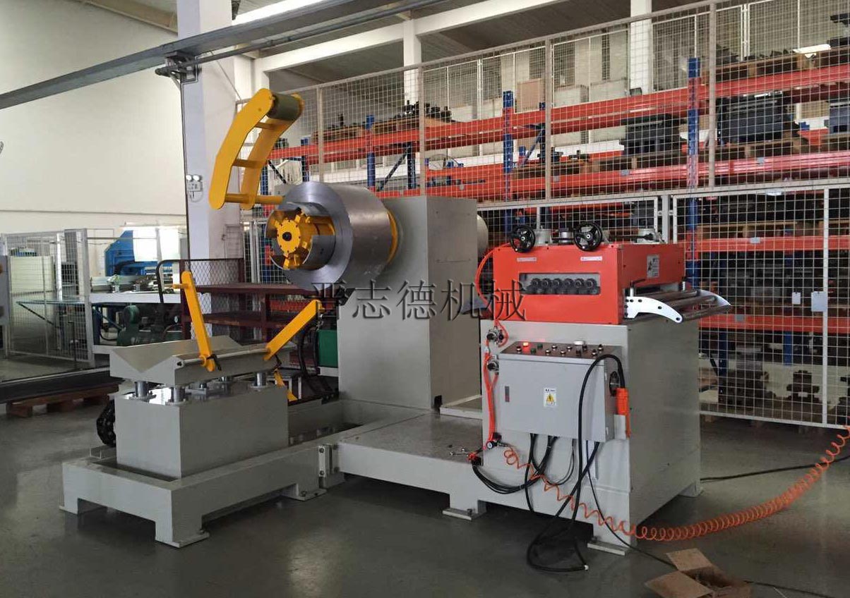 厚板二合一整平機(jī)沖壓自動化生產(chǎn)線