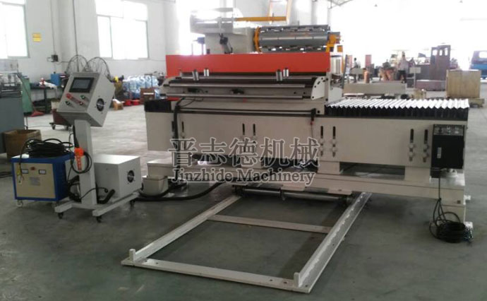 大型可移位NC送料機調(diào)試