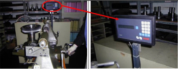 蝸輪蝸桿齒合機數(shù)控顯示