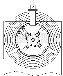 天車、扣環(huán)及料卷的位置